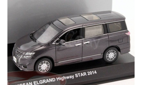 Nissan Elgrand Highway Star, масштабная модель, Kyosho, scale43