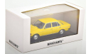 1:43 — Mercedes-Benz 230 E (W123) yellow, масштабная модель, Minichamps, scale43