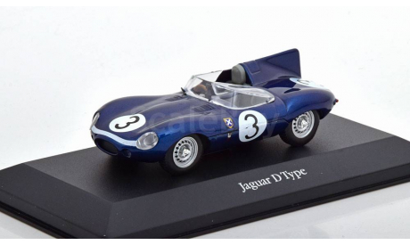 1:43 — Jaguar D-Type Winner Le Mans 1957 Flockhart / Bueb, масштабная модель, Atlas, scale43