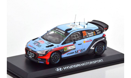 1:43— Hyundai i20 Coupe WRC #5 Winner Rallye Tour de Corse 2017 Neuville, Gilsoul, масштабная модель, IXO Rally (серии RAC, RAM), scale43