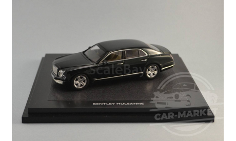 Bentley Mulsanne (Midnight Emerald), масштабная модель, Minichamps, scale43