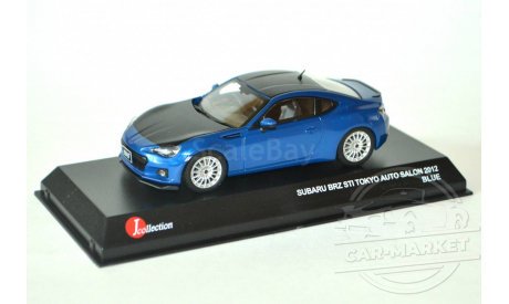 Subaru BRZ STi Tokyo Auto Salon 2012 blue metallic, масштабная модель, Kyosho, scale43