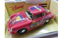 Модель Porsche 356 B Coupe Disney 1:18, редкая масштабная модель, BBurago, scale18