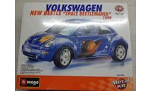 Сборная модель автомобиля Volkswagen Beetle 1:18, сборная модель автомобиля, BBurago, scale18