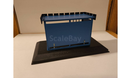 Автобусная остановка, элементы для диорам, Мастер-Капотов + Max-Models, scale43