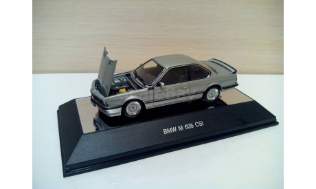 BMW M635 CSi silver AutoArt 1/43, масштабная модель, 1:43