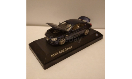 BMW  650i Paragon blue 1/43, масштабная модель, Paragon Models, 1:43