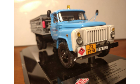 ГАЗ 53 АСТБ 1/43, масштабная модель, DiP Models, 1:43