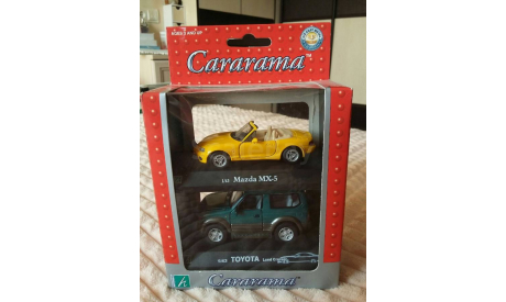 Toyota Land Cruiser Prado + Mazda MX-5 (Cararama), масштабная модель, Bauer/Cararama/Hongwell, scale43