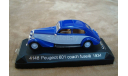 Peugeot 601, масштабная модель, Solido, scale43