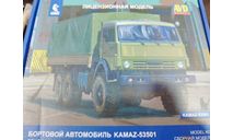 Сборная модель КАМАЗ-53501 6x6 Мустанг AVD Models, сборная модель автомобиля, 1:43, 1/43