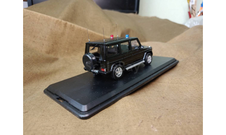 MERCEDES G-500 ФСО джип сопровождения (конверсия) (М-1/43)., масштабная модель, Mercedes-Benz, Конверсии мастеров-одиночек, scale43