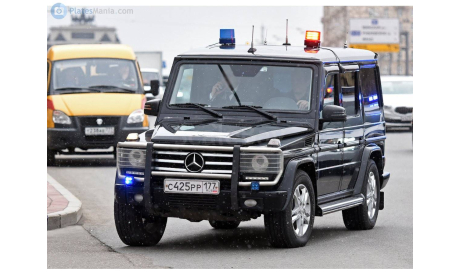 MERCEDES G-500 ФСО джип сопровождения (конверсия) (М-1/43)., масштабная модель, Mercedes-Benz, Конверсии мастеров-одиночек, scale43
