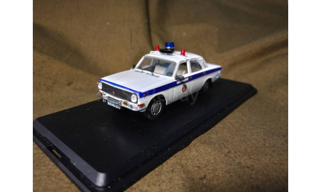 Волга ГАЗ 24-10 Милиция СССР (конверсия) (М-1/43)., масштабная модель, Конверсии мастеров-одиночек, scale43
