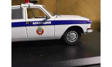 Волга ГАЗ 24-10 Милиция СССР (конверсия) (М-1/43)., масштабная модель, Конверсии мастеров-одиночек, scale43