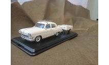 ГАЗ-21 с багажником из СССР и прицепом ’СКИФ’ (конверсия) (М-1/43)., масштабная модель, Конверсии мастеров-одиночек, scale43