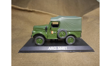 ARO M461 на службе армии ГДР (конверсия) (М-1/43)., масштабная модель, Автолегенды СССР журнал от DeAgostini, scale43