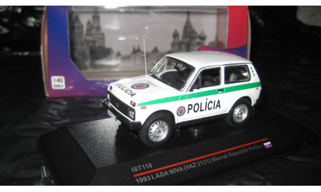 LADA NIVA (VAZ-2121) Slovak Repablik Police (IST 118) БРОНЬ !, масштабная модель, ВАЗ, IST Models, 1:43, 1/43