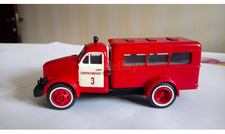 ПАЗ-653, штабной пожарный автомобиль , масштабная модель, 1:43, 1/43, СарЛаб
