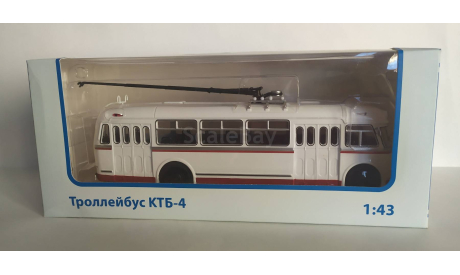 троллейбус КТБ ’Киев-4’, масштабная модель, Советский Автобус, scale43