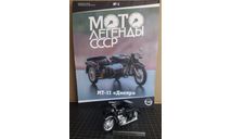мотоцикл МТ-11 «ДНЕПР» Журнальная серия ’МОТО Легенды’ выпуск 3 DeAGOSTINI, журнальная серия масштабных моделей, scale24
