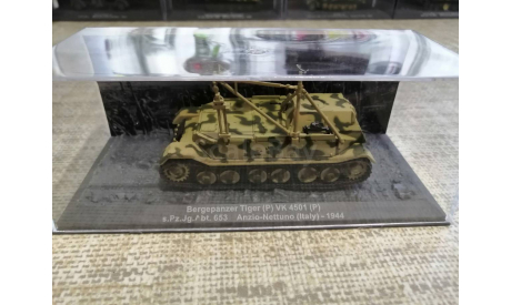 Bergepanzer Tiger (P) VK 4501 (P), масштабные модели бронетехники, DeAgostini (военная серия), scale72