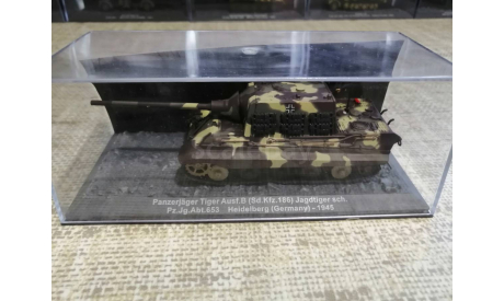 Panzerjager Tiger Ausf. B (Sd.Kfz.186) Jagdtiger sch., масштабные модели бронетехники, DeAgostini (военная серия), scale72