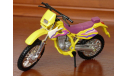 KAWASAKI KLX250SR, масштабная модель мотоцикла, maisto, scale18