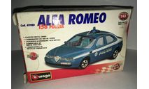 Alfa Romeo 156 Polizia BBurago, масштабная модель, scale43