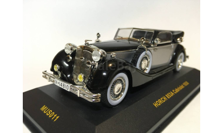 HORCH 853A Cabriolete 1938, масштабная модель, IXO Museum (серия MUS), scale43