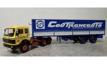 Mercedes-Benz NG 2232 с полуприцепом Fruehauf Savoyarde, масштабная модель, Start Scale Models (SSM), 1:43, 1/43