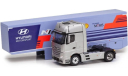 Mercedes-Benz Actros MP4 трейлер команды Hyundai, масштабная модель, IXO грузовики (серии TRU), 1:43, 1/43