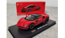 Ferrari SF90 Stradale, масштабная модель, BBurago, 1:43, 1/43