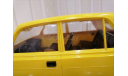 ▶▶▶ Авто модель машинка масштаб 1:10 СССР Жигули ВАЗ 2107 большая желтая, Сызрань 1990 год. (М2м), масштабная модель, scale10