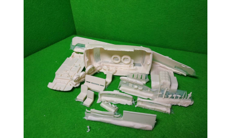 Раф - 21А Афалина. Полный кит, сборная модель автомобиля, scale43