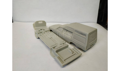 Москвич 2901 удлинённый. Транс кит, сборная модель автомобиля, scale43