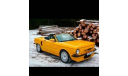 Заз 968 Кабриолет тюнинговый, сборная модель автомобиля, ЧудотвороFF, scale43