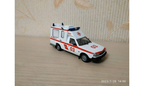 Москвич - 2335 (АСМП 2901М). Полный кит, сборная модель автомобиля, ЧудотвороFF, scale43