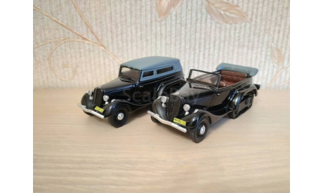 Газ - ВМ (НАТИ - ВМ) фаэтон. 1938 год., сборная модель автомобиля, scale43