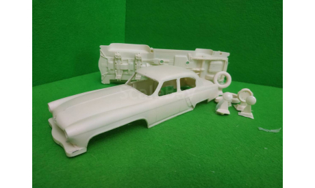 Волга - Атом (Газ 21) 1:24 Транс кит., сборная модель автомобиля, ЧудотвороFF, scale24