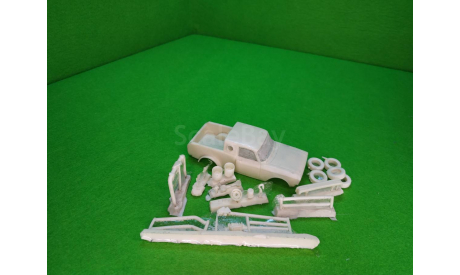 Москвич 2140 Боливар, сборная модель автомобиля, ЧудотвороFF, 1:43, 1/43