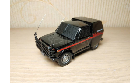 Ваз 2121 Броневик из фильма ’Мираж’, сборная модель автомобиля, ЧудотвороFF, scale43