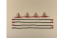 Талреп, стяжка цепная для груза, масштаб 1:43/1:50, запчасти для масштабных моделей, KMST_Models, scale43