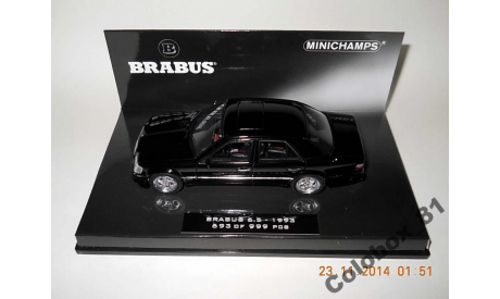 Brabus 6.5 W124 Minichamps, масштабная модель, 1:43, 1/43
