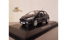 Peugeot 207 Black, масштабная модель, Norev, 1:43, 1/43