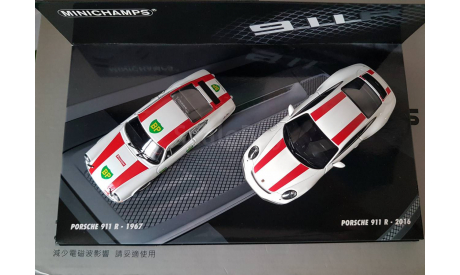 Porsche 911 R 1967-2016 Limited Edition 300pcs., масштабная модель, Minichamps, 1:43, 1/43