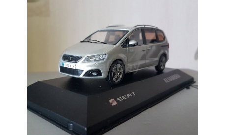 Seat Alhambra II, масштабная модель, Fischer, 1:43, 1/43