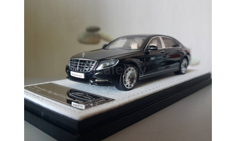 Mercedes Benz Maybach S600 2016 Black Limited Edition, масштабная модель, Almost Real, 1:43, 1/43