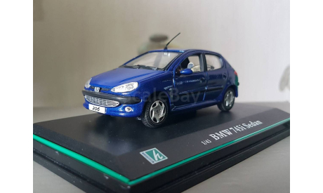 Peugeot 206, масштабная модель, Bauer/Cararama/Hongwell, 1:43, 1/43