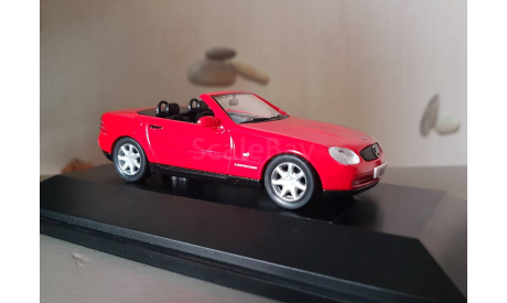 Mercedes Benz SLK 230 Kompressor 1995, масштабная модель, Mercedes-Benz, Herpa, 1:43, 1/43